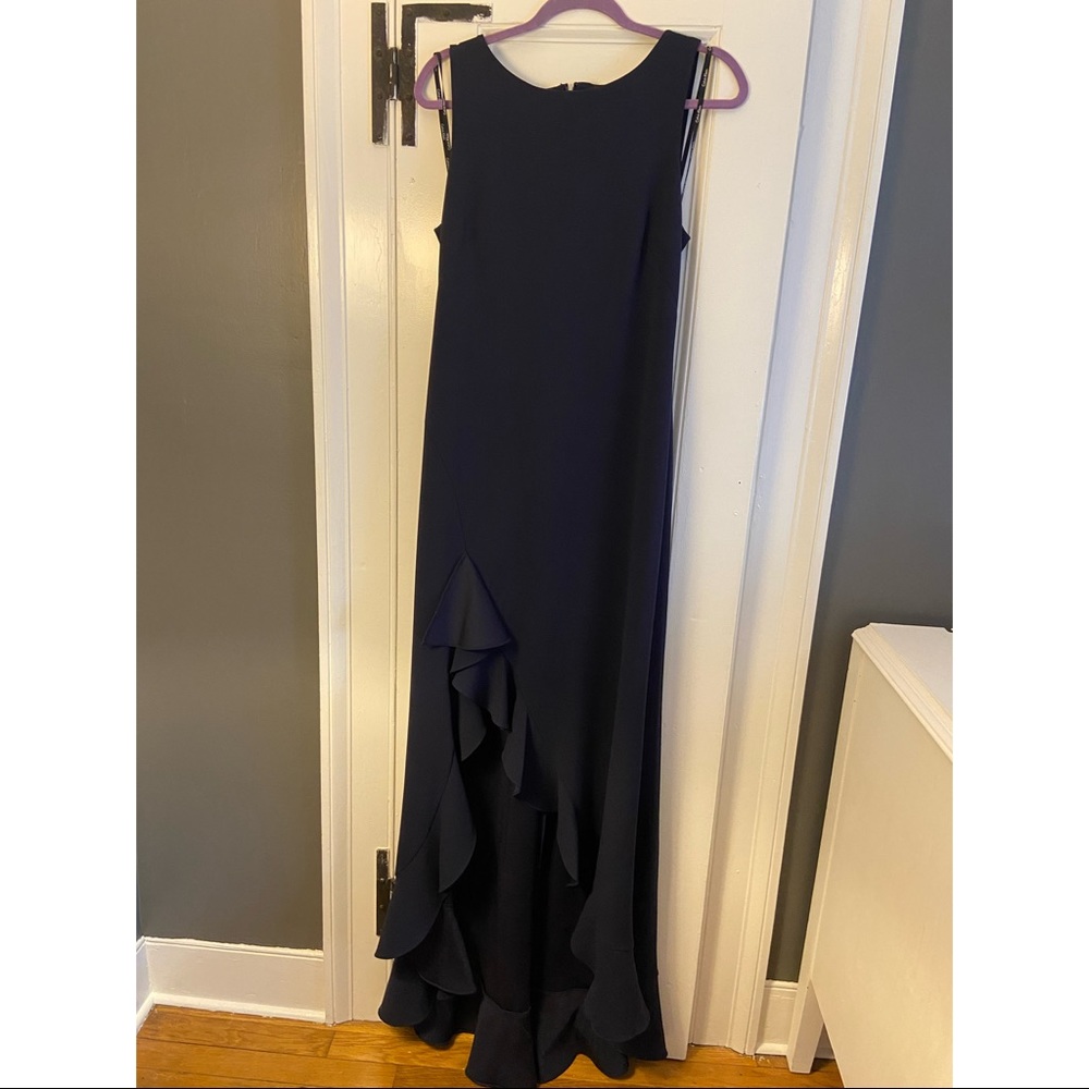 New Calvin Klein navy gown
